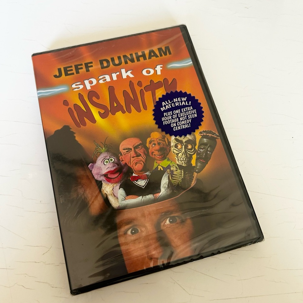 ⭐️ NEW Jeff Dunham Spark of Insanity Comedy Puppets DVD